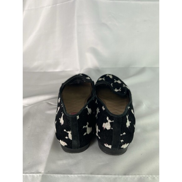 Isaac Mizrahi NEW YORK isZAREK DOCKS" Women's Slip on SHOES SIZE 7M BLACK FABRIC - Picture 3 of 6